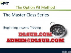 Professional cover image of Option Pit - Master Class Income Trading online trading course